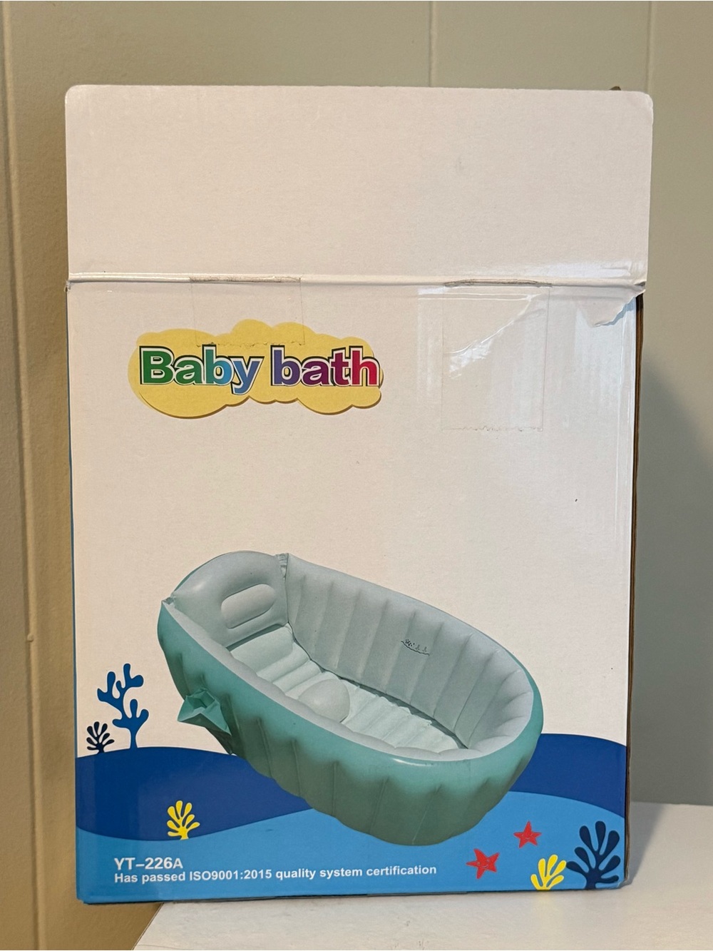 Inflatable Infant Bath Tub - Mint Green